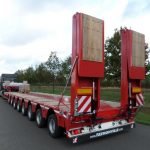 Faymonville F-S48-1AAA Extendable 8 axle semi low loader with hydraulic ramps (24)