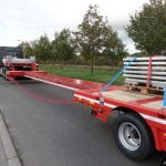Faymonville F-S48-1AAA Extendable 8 axle semi low loader with hydraulic ramps (45)