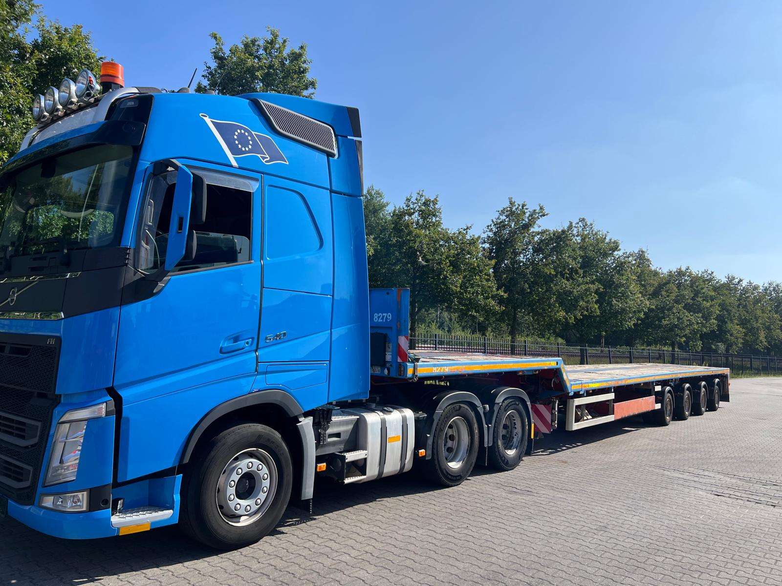 Faymonville SPZ-4AAX Double Extendable Semi Low Loader - De